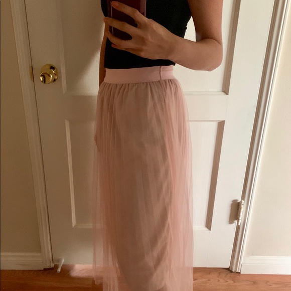 Skirts Pink Tulle Skirt Poshmark